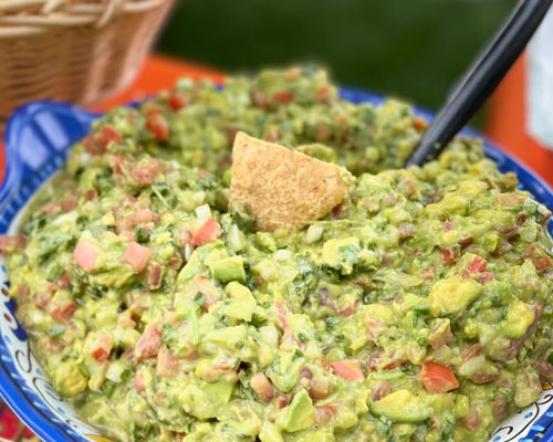 Fresh guacamole